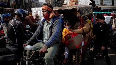 Delhi is reporting more than 4,000 new cases a day, and Deputy Chief Minister Manish Sisodia said though most patients were showing mild or no symptoms and recovering fast, people will have to stay indoors on Saturday and Sundays to rein in the virus. (REUTERS)