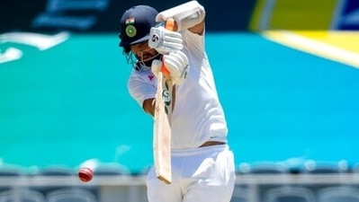 Cheteshwar Pujara in action (AP) Cheteshwar Pujara in action (AP)