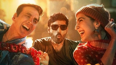 Atrangi Re stars Sara Ali Khan, Dhanush and Akshay Kumar. Atrangi Re stars Sara Ali Khan, Dhanush and Akshay Kumar.