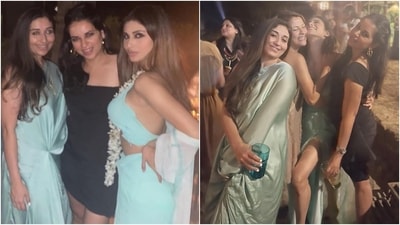 Mouni also had a great time with her friends, and these pictures are proof. Rising Omicron cases have put restrictions on travelling once again. Amid this, Mouni's photos made us miss our holidays with our best friends. (Instagram/@imouniroy) Mouni also had a great time with her friends, and these pictures are proof. Rising Omicron cases have put restrictions on travelling once again. Amid this, Mouni's photos made us miss our holidays with our best friends. (Instagram/@imouniroy)