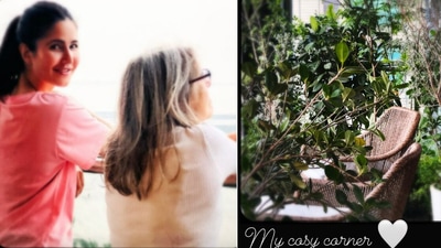 Katrina Kaif shares pictures from her house. (Instagram) Katrina Kaif shares pictures from her house. (Instagram)