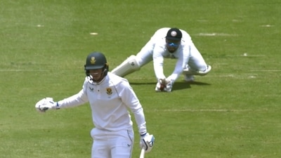 Rassie van der Dussen's caught-behind by Rishabh Pant divides opinion (Twitter)