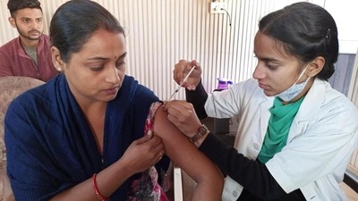 Punjab on Monday reported another spike of 419 Covid cases. (HT Photo) Punjab on Monday reported another spike of 419 Covid cases. (HT Photo)
