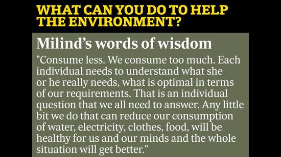 You and the environment You and the environment