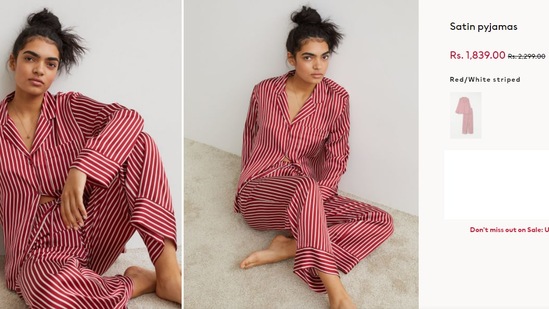 Pooja Hegde's ₹2k striped pyjamas are perfect for cosying up in winters ...