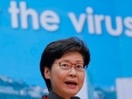 Hong Kong chief executive Carrie Lam speaks during a news conference in Hong Kong, Wednesday, (AP) Hong Kong chief executive Carrie Lam speaks during a news conference in Hong Kong, Wednesday, (AP)