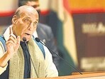The IAF will apprise defence minister Rajnath Singh about the findings of the tri-services probe into the December 8 chopper crash. (Keshav Singh/HT)