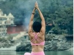 With Surya Namaskar, Sonnalli Seygall is praying for herself and the world