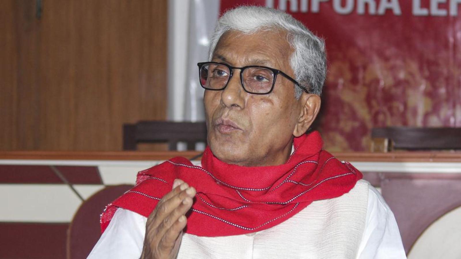 double-engine-govt-s-tyres-punctured-manik-sarkar-after-pm-s-tripura