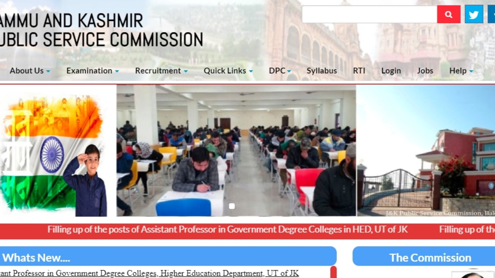 JKPSC Combined Competitive Mains Exam 2021 registration date extended