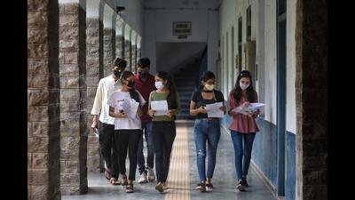 Nearly 450 final year engineering students secured jobs or internships at Guru Nanak Dev Engineering College, Ludhiana, latest placement. drive. (Representative photo/HT File )