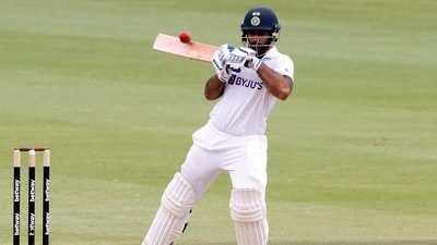 Cricket - Second Test - South Africa v India - Imperial Wanderers Stadium, Johannesburg, South Africa - January 5, 2022 India's Hanuma Vihari in action REUTERS/Rogan Ward (REUTERS)