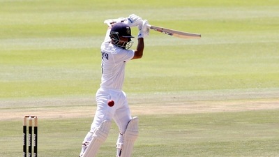 Cricket - Second Test - South Africa v India - Imperial Wanderers Stadium, Johannesburg, South Africa - January 5, 2022 India's Ajinkya Rahane in action REUTERS/Rogan Ward (REUTERS)