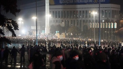 He said the situation was improving in protest-hit cities and towns after the state of emergency was declared which effected a curfew and movement restrictions. (AP) He said the situation was improving in protest-hit cities and towns after the state of emergency was declared which effected a curfew and movement restrictions. (AP)