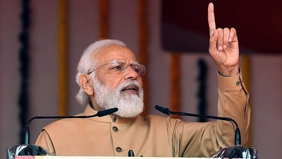 PM Modi will visit Ferozepur in Punjab today. (ANI Photo)