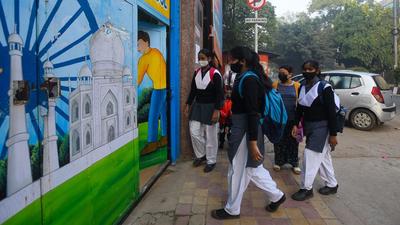 Last week, the Delhi government ordered the closure of all schools as it implemented the yellow alert of its Graded Response Action Plan (Grap) amid a spike in Covid-19 cases. (Representational image/HT Archive)