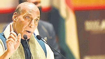 The IAF will apprise defence minister Rajnath Singh about the findings of the tri-services probe into the December 8 chopper crash. (Keshav Singh/HT)