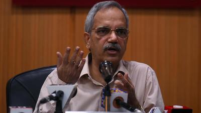 Dr Ranbir Singh (Delhi Chief Electrical Officer) said for the convenience of the public, the number of polling stations has been increased from 13,789 to 13,820 this year. (Raj K Raj/HT Photo) Dr Ranbir Singh (Delhi Chief Electrical Officer) said for the convenience of the public, the number of polling stations has been increased from 13,789 to 13,820 this year. (Raj K Raj/HT Photo)