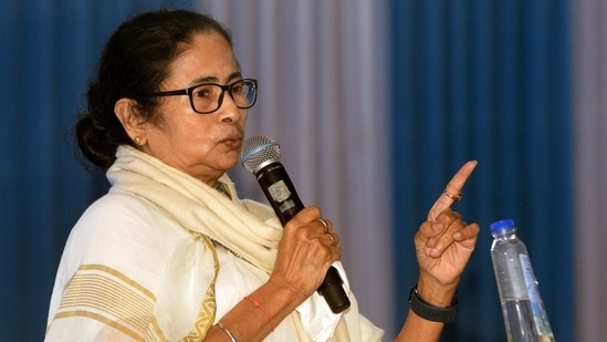 File photo of West Bengal chief minister Mamata Banerjee.&nbsp;