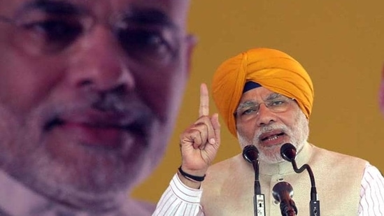 Prime Minister Narendra Modi was scheduled to address a rally in Punjab's Ferozepur on Wednesday. (HT File Photo)