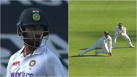 KL Rahul was dismissed on 8 in the second innings of the Johannesburg Test.(Twitter)