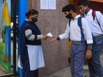 Schools said that the closure had put a question mark on practical exams that are conducted on campus for board students. Schools said that the closure had put a question mark on practical exams that are conducted on campus for board students.