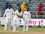 Dean Elgar reacts after South Africa won the second Test against India(AP) Dean Elgar reacts after South Africa won the second Test against India(AP)