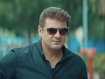 Ajith plays the lead in Valimai.