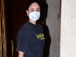 Loved Kareena Kapoor's vintage black T-shirt with shorts for dinner with Manish Malhotra? It costs <span class='webrupee'>₹</span>40k Loved Kareena Kapoor's vintage black T-shirt with shorts for dinner with Manish Malhotra? It costs <span class='webrupee'>₹</span>40k