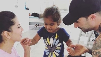 Sunny Leona and Daniel Weber had adopted Nisha from an orphanage in 2017. Sunny Leona and Daniel Weber had adopted Nisha from an orphanage in 2017.