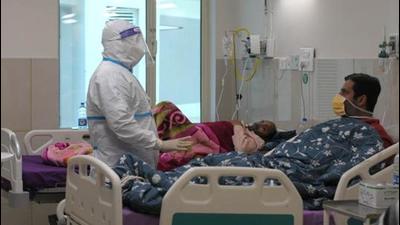 PGIMER, Chandigarh, has 337 oxygen and non-oxygen beds reserved for Covid patients. (HT FIle Photo)