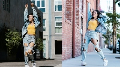 Denim jackets look chic and make for stylish wear. (Pexels)