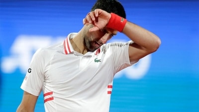 Novak Djokovic finds himself in troubled waters. (Getty) Novak Djokovic finds himself in troubled waters. (Getty)