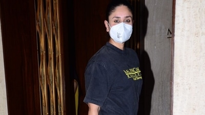Loved Kareena Kapoor's vintage black T-shirt with shorts for dinner with Manish Malhotra? It costs ₹40k Loved Kareena Kapoor's vintage black T-shirt with shorts for dinner with Manish Malhotra? It costs ₹40k