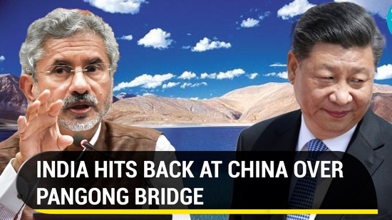 INDIA HITS BACK AT CHINA OVER PANGONG BRIDGE&nbsp;