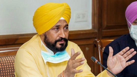 Punjab chief minister Charanjit Singh Channi&nbsp;