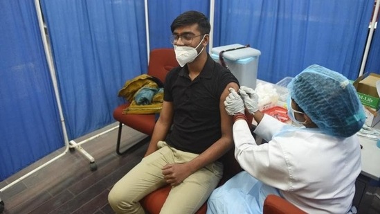 Bharat Biotech's indigenous vaccine Covaxin is being administered to those aged 15-17 at the moment. (Deepak Gupta/HT Photo) Bharat Biotech's indigenous vaccine Covaxin is being administered to those aged 15-17 at the moment. (Deepak Gupta/HT Photo)