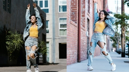 Denim jackets look chic and make for stylish wear. (Pexels)