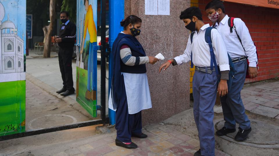 Schools said that the closure had put a question mark on practical exams that are conducted on campus for board students. Schools said that the closure had put a question mark on practical exams that are conducted on campus for board students.