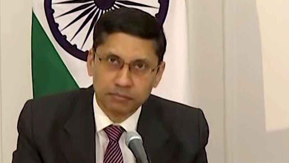 External affairs ministry spokesperson Arindam Bagchi said the government has been closely monitoring the construction of the bridge on Pangong Lake by the Chinese side. (ANI) External affairs ministry spokesperson Arindam Bagchi said the government has been closely monitoring the construction of the bridge on Pangong Lake by the Chinese side. (ANI)
