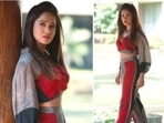 Nushrratt Bharuccha, who garnered praises for her performance in films like Pyaar Ka Punchnama, Sonu Ke Titu Ki Sweety, Dream Girl, among others, recently took to her Instagram handle to treat her wellwishers with stunning stills of herself in a beautiful co-ord set from the clothing line Nautanky.(Instagram/@nushrrattbharuccha) Nushrratt Bharuccha, who garnered praises for her performance in films like Pyaar Ka Punchnama, Sonu Ke Titu Ki Sweety, Dream Girl, among others, recently took to her Instagram handle to treat her wellwishers with stunning stills of herself in a beautiful co-ord set from the clothing line Nautanky.(Instagram/@nushrrattbharuccha)