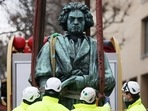 Bonn's Beethoven monument to be restored(Oliver Berg/dpa/picture alliance ) Bonn's Beethoven monument to be restored(Oliver Berg/dpa/picture alliance )