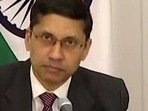External affairs ministry spokesperson Arindam Bagchi said the government has been closely monitoring the construction of the bridge on Pangong Lake by the Chinese side. (ANI) External affairs ministry spokesperson Arindam Bagchi said the government has been closely monitoring the construction of the bridge on Pangong Lake by the Chinese side. (ANI)