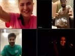 Katrina Kaif, Vicky Kaushal and his brother Sunny Kaushal connected with Isabelle Kaif via video call on her birthday. Katrina Kaif, Vicky Kaushal and his brother Sunny Kaushal connected with Isabelle Kaif via video call on her birthday.