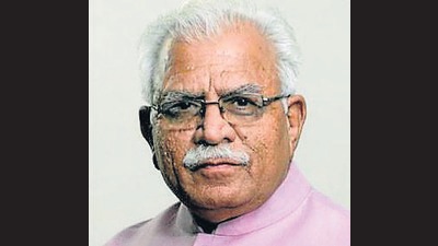 Haryana CM Manohar Lal Khattar (HT File)