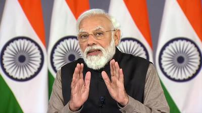 Prime Minister Narendra Modi speaks during the inauguration of the second campus of Kolkata’s Chittaranjan National Cancer Institute via video conferencing, in New Delhi on Friday. (ANI) Prime Minister Narendra Modi speaks during the inauguration of the second campus of Kolkata’s Chittaranjan National Cancer Institute via video conferencing, in New Delhi on Friday. (ANI)
