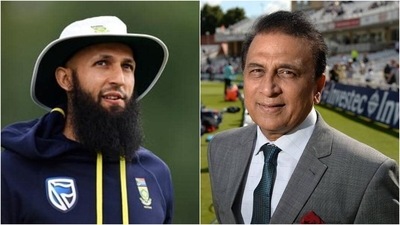 Sunil Gavaskar (R) compared the Indian batter to SA great Hashim Amla. (Getty) Sunil Gavaskar (R) compared the Indian batter to SA great Hashim Amla. (Getty)