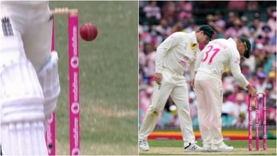 The incident took place in the 31st over of the England innings. The incident took place in the 31st over of the England innings.
