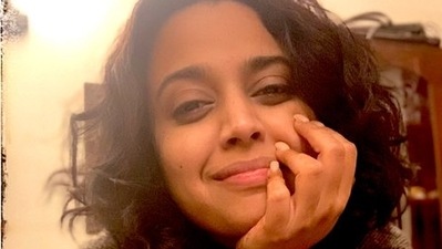 Swara Bhasker is in Delhi. Swara Bhasker is in Delhi. 