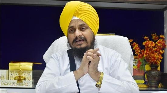Akal Takht jathedar Giani Harpreet Singh condemned the PM security breach and blamed the lack of coordination between central and state officials for it. (HT File Photo)